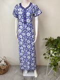 Lavender 100% Cotton Women's Nighty