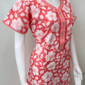 Pink A-Line Style Pure Cotton Nightgown