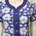 Lavender 100% Cotton Women's Nighty