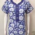 Lavender 100% Cotton Women's Nighty