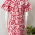 Pink A-Line Style Pure Cotton Nightgown