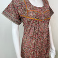 Mustard 100% Cotton Nightgown Soft & Comfortable