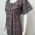 Maroon Pure Cotton Nighty Elegant & Breathable