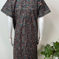Maroon Pure Cotton Nighty Elegant & Breathable