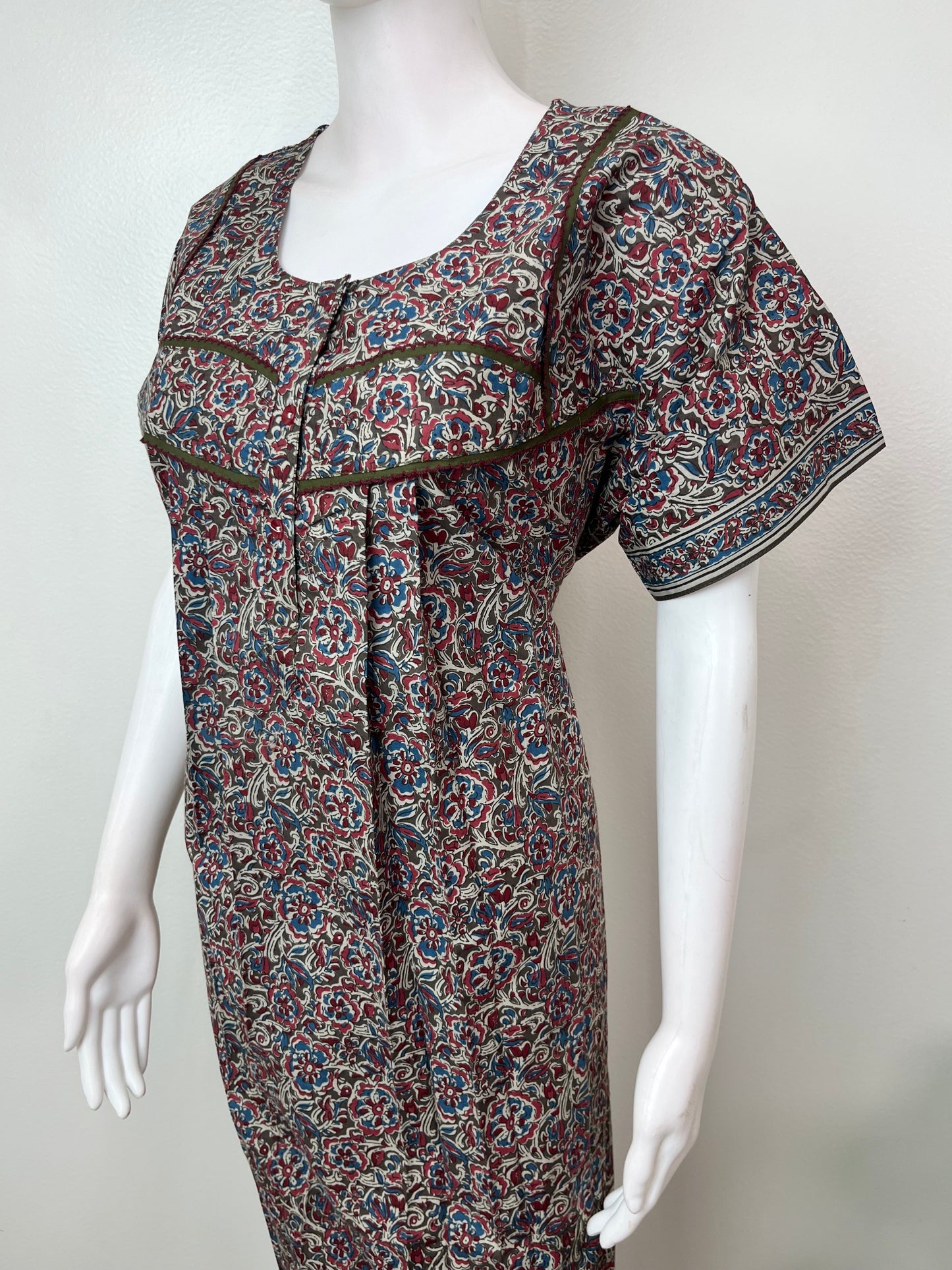 Kalamkari Printed 100% Cotton Nighty