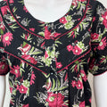 Black Pure Cotton Elegant & Breathable Nightgown
