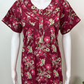 Maroon Pure Cotton Nighty Soft & Comfortable