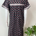 Black Elegant & Breathable Pure Cotton Nightgown