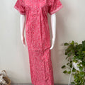 Hot Pink Pure Cotton Nighty Elegant & Breathable