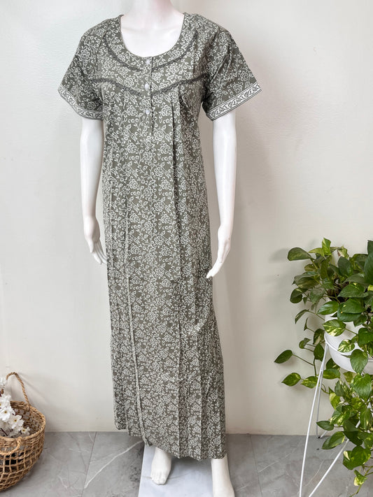 Printed Pure Cotton Nighty Soft & Comfortable
