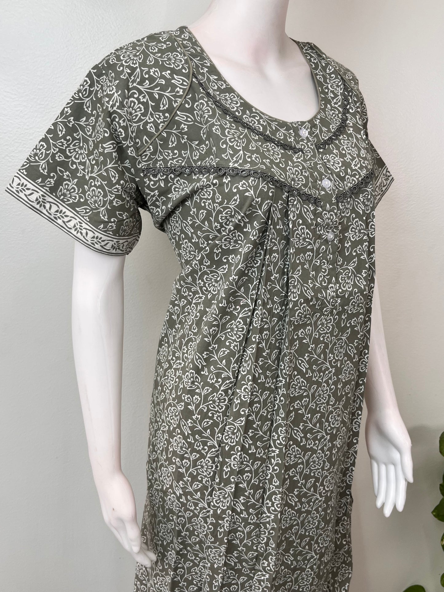 Printed Pure Cotton Nighty Soft & Comfortable