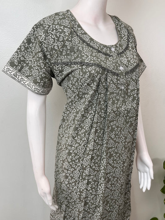 Printed Pure Cotton Nighty Soft & Comfortable