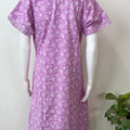 Lavender Pure Cotton Women's Nightgown