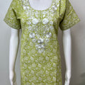 Classic Embroidered Pure Cotton Nightgown