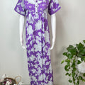 Lavender Pure Cotton Elegant & Breathable Nighty