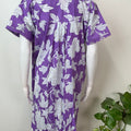 Lavender Pure Cotton Elegant & Breathable Nighty