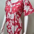 Baby Pink Soft & Comfortable Pure Cotton Nightgown
