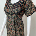 Black Pure Cotton Nighty Soft & Comfortable