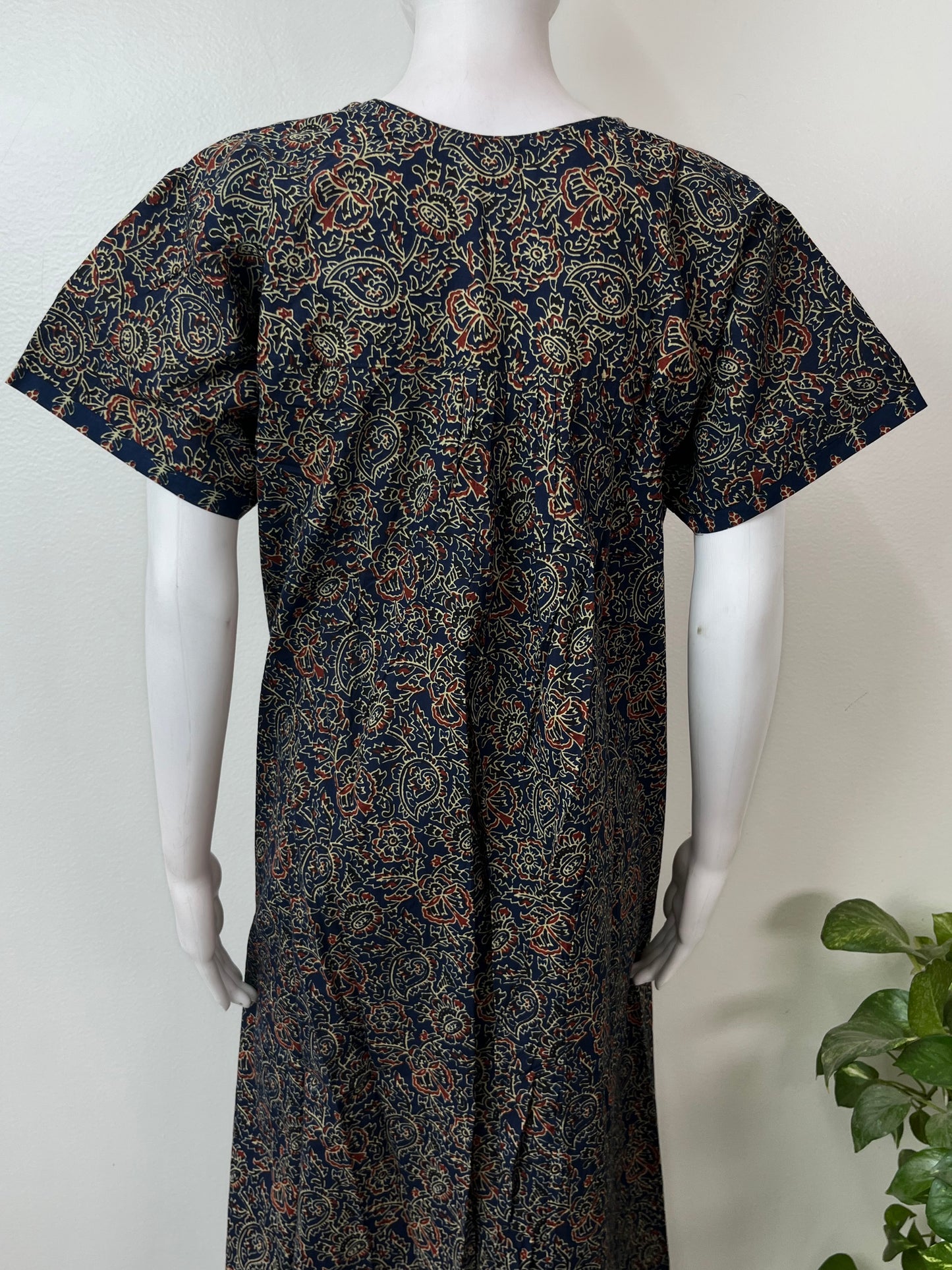 Navy Blue 100% Cotton for Women