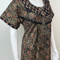 Black Pure Cotton Nighty Soft & Comfortable