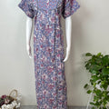Floral Printed Pure Cotton Nightgown for Women