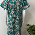 Mint Green Pure Cotton Nighty Elegant & Comfortable