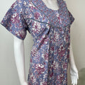 Floral Printed Pure Cotton Nightgown for Women