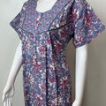 Floral Printed Pure Cotton Nightgown for Women