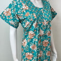 Mint Green Pure Cotton Nighty Elegant & Comfortable