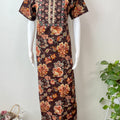 Floral Printed Pure Cotton Nightgown for Women