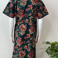 Green A-Line Style Pure Cotton Nighty