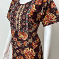 Floral Printed Pure Cotton Nightgown for Women