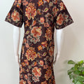 Floral Printed Pure Cotton Nightgown for Women