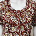 Brown 100% Cotton Nighty Soft & Comfortable