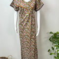 Mustard Pure Cotton Women's Nightgown