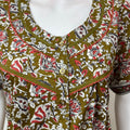 Mustard Pure Cotton Women's Nightgown