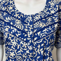 Royal Blue 100% Cotton Nighty Soft & Comfortable