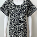 Black Elegant & Comfortable Pure Cotton Nighty