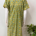 Green 100% Cotton Nightgown for Women