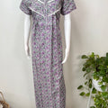 Floral Printed 100% Cotton Women's Nightgown