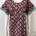 Brown Pure Cotton Nighty for Women