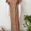Bottle Green Pure Cotton Nightgown for Women