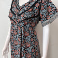 Black Elegant & Comfortable 100% Cotton Nighty