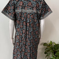 Black Elegant & Comfortable 100% Cotton Nighty