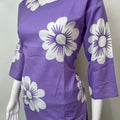 Lavender Cambric Cotton Night Suit