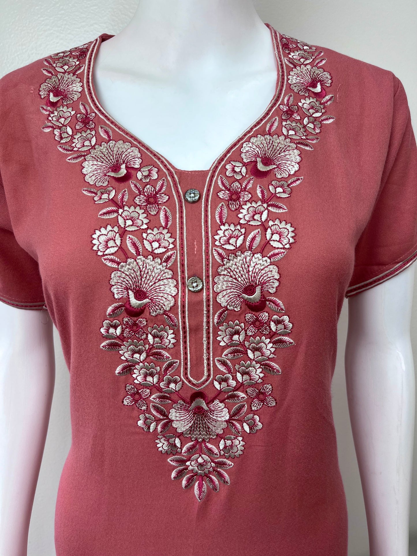 Peach Classic Charm Alpine Nighty