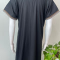 Black Premium Bizzylizzy Embroidered Nightgown