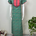 Green Pure Cotton Nighty Soft & Comfortable
