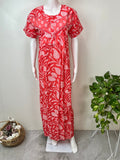 Floral Printed Pure Cotton Nightgown