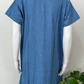 Breathable Denim Look Nightgown